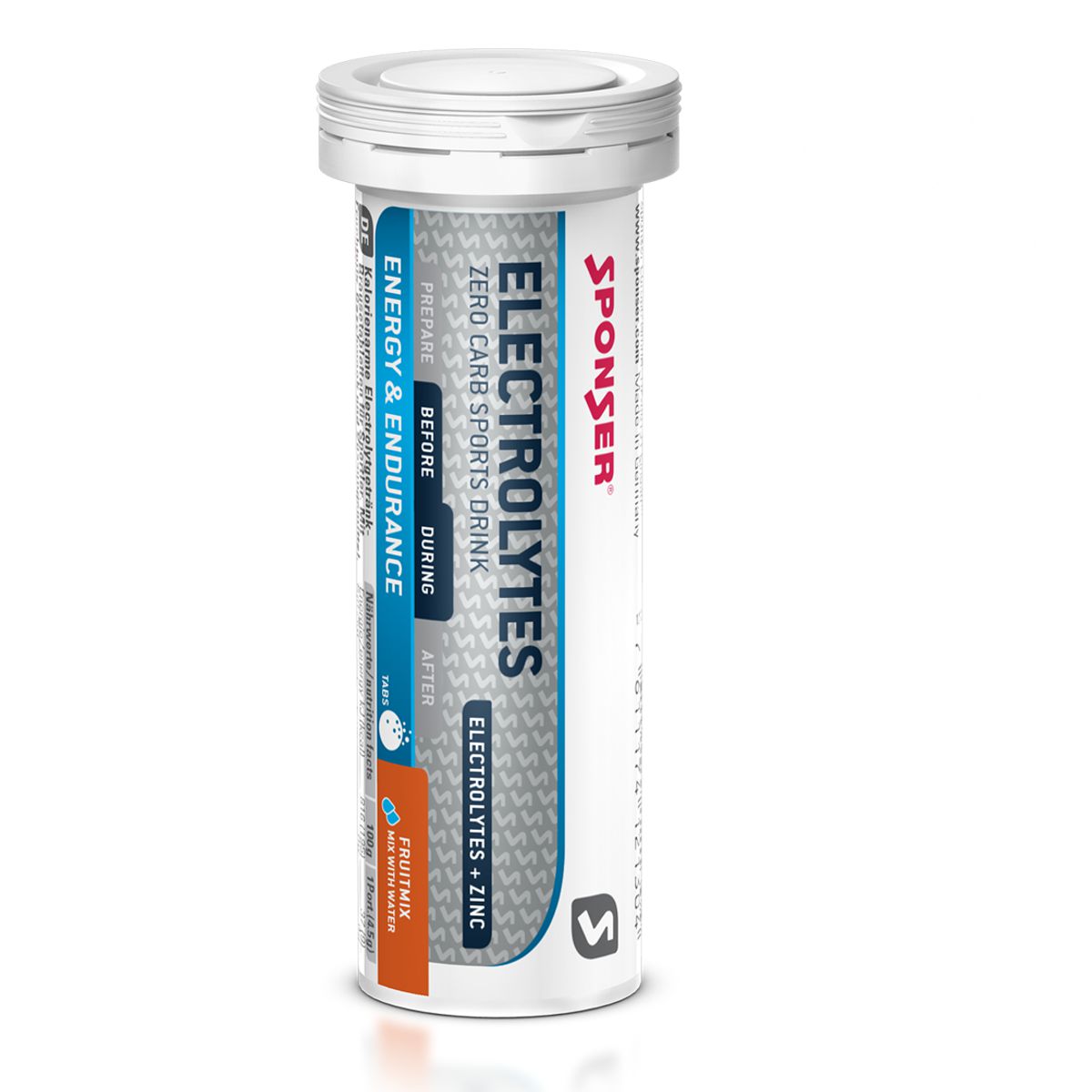 Sponser Electrolytes Fruit Mix 10 x 4,5 g Sponser Electrolytes Fruit Mix 10 x 4,5 g