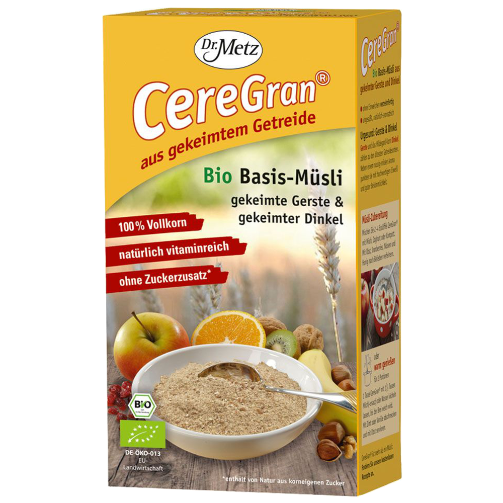 DR. METZ CereGran Müesli 500 g DR. METZ CereGran Müesli 500 g