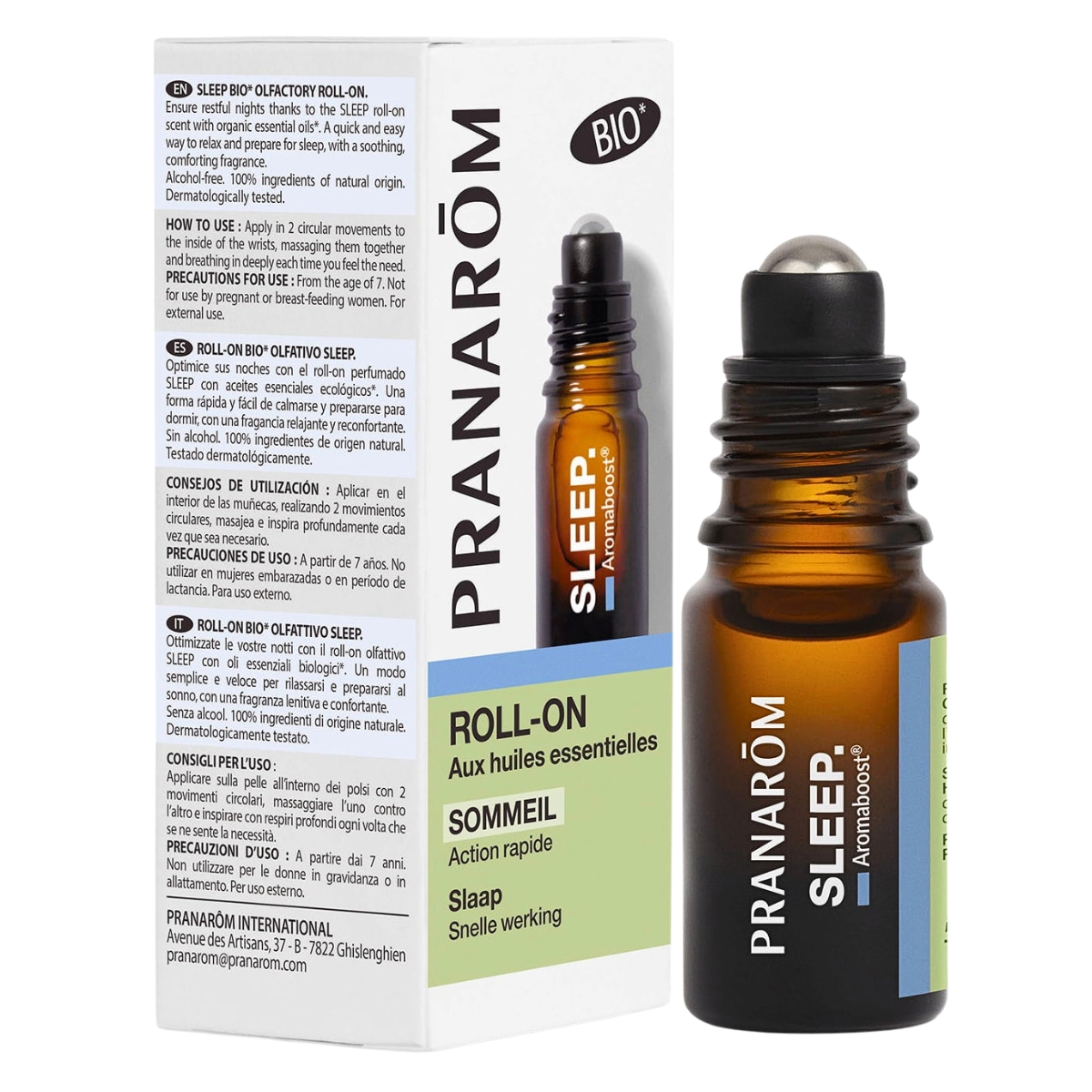 Pranarom Aromaboost Roll-on Sleep Bio 5 ml