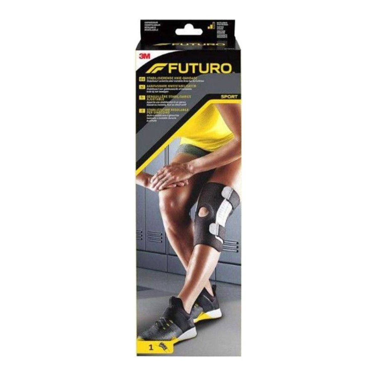 3M Futuro stabil Knie-Bandage anpassbar schwarz