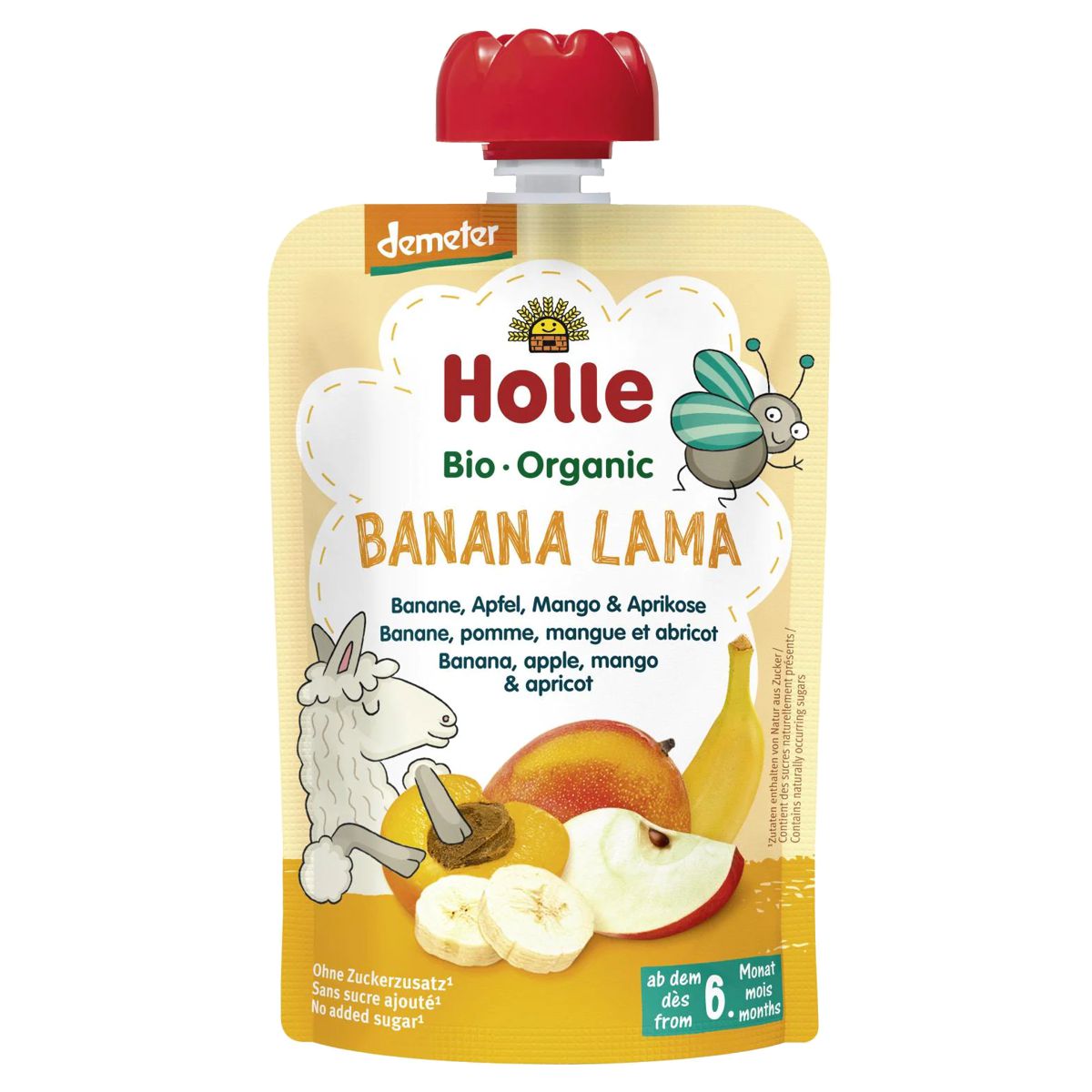 Holle Banane Lama Pouchy 6x 100 g Holle Banane Lama Pouchy 6x 100 g