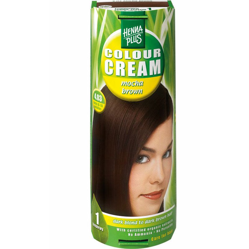 HENNA PLUS Colour Cream 4.03 mocca braun 60 ml HENNA PLUS Colour Cream 4.03 mocca braun 60 ml