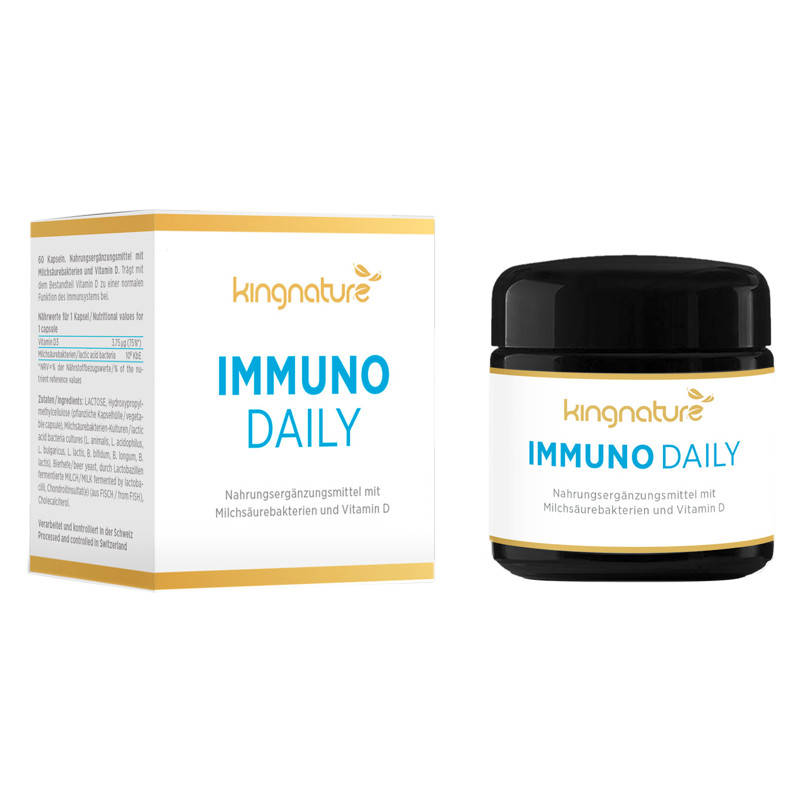 Kingnature Immuno Daily Kapseln 60 Stück