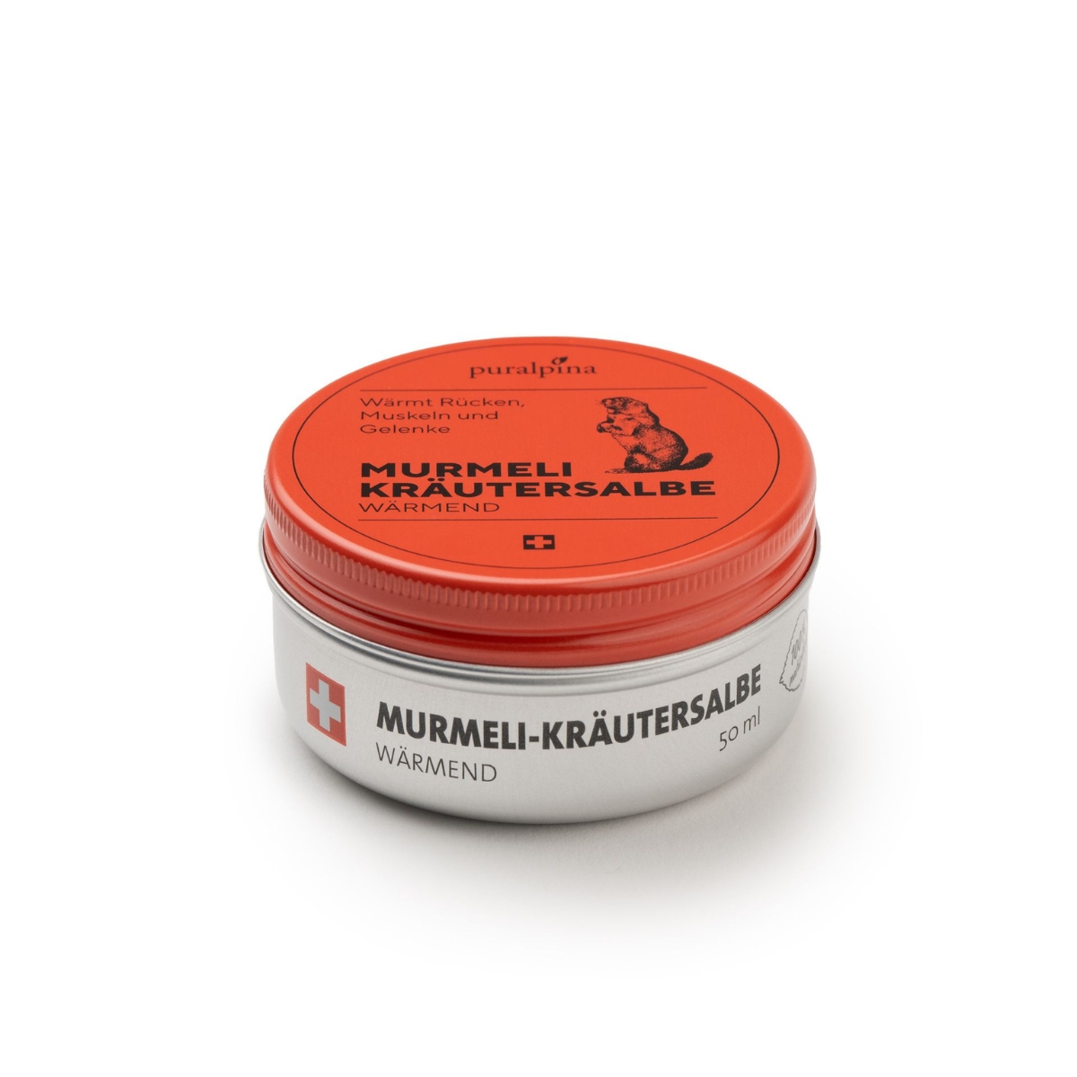 PURALPINA Murmeli-Kräutersalbe wärmend 50 ml PURALPINA Murmeli-Kräutersalbe wärmend 50 ml