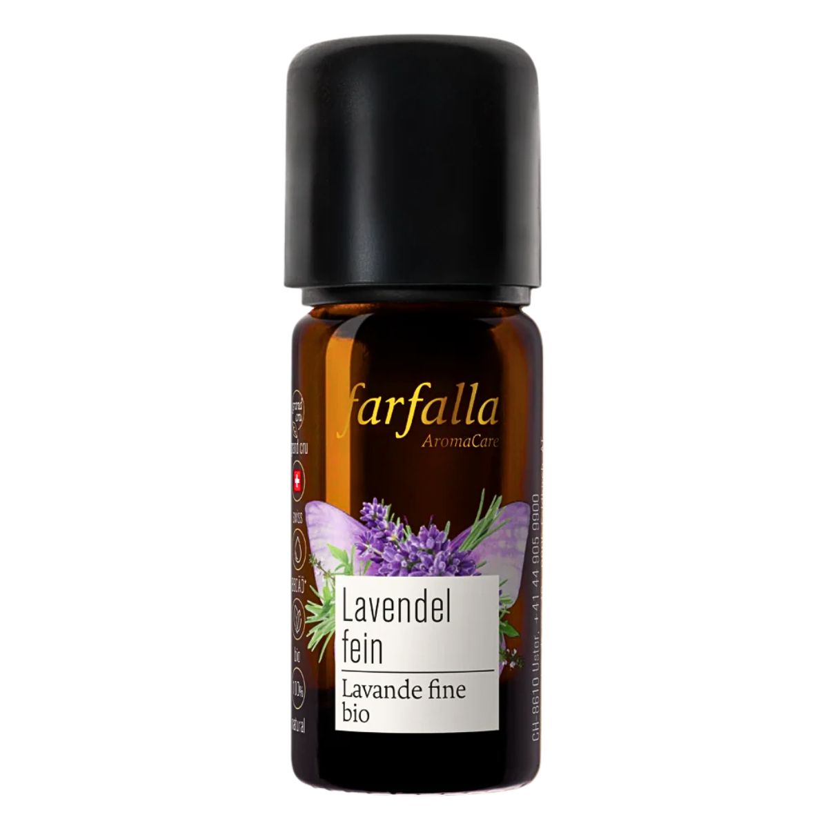 FARFALLA Lavendel fein bio Grand Cru, ätherisches Öl 10 ml