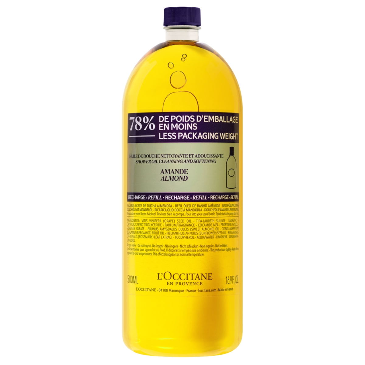 L'OCCITANE Amande Mandel Duschöl Refill 500 ml