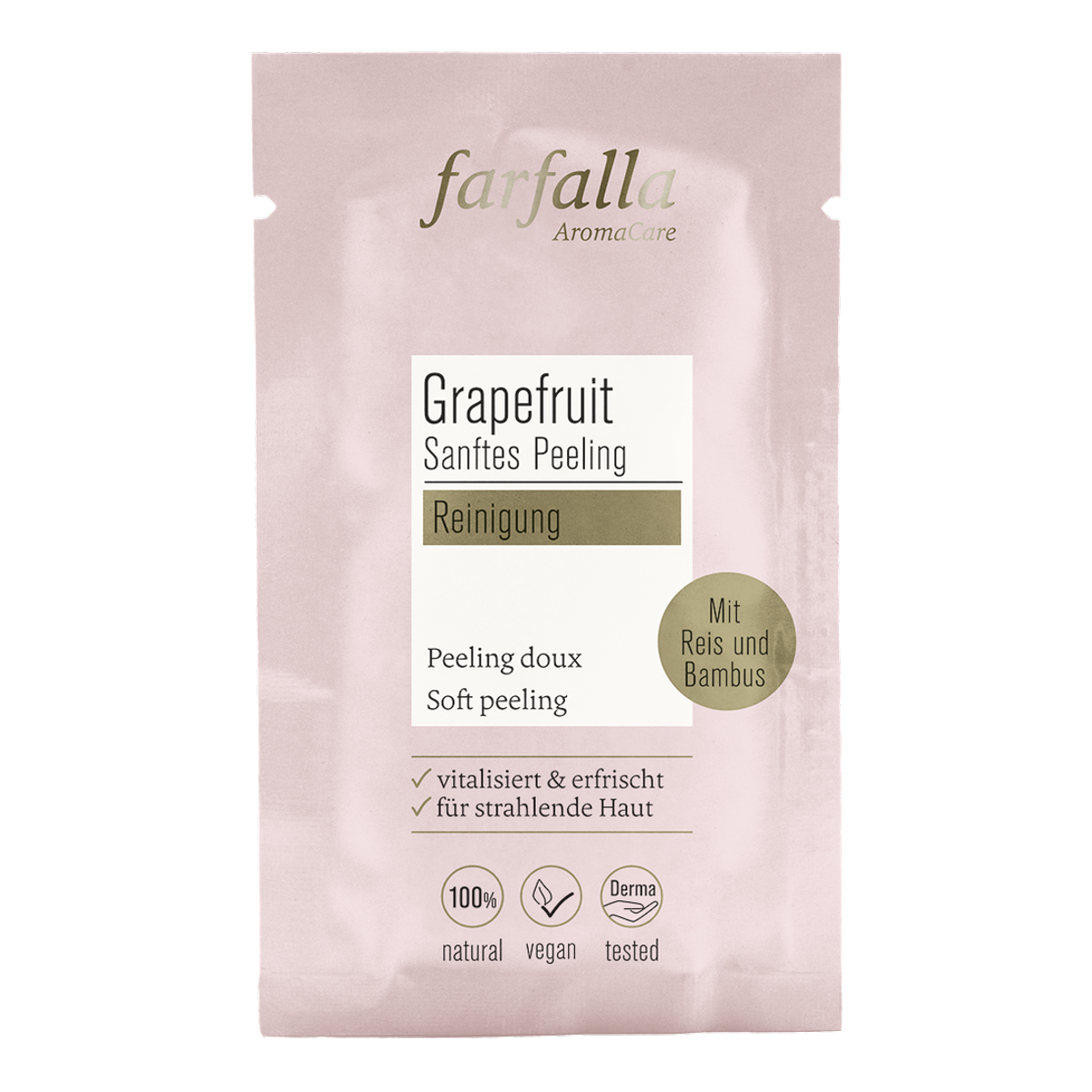 FARFALLA Sanftes Peeling Grapefruit 10 x 7 ml