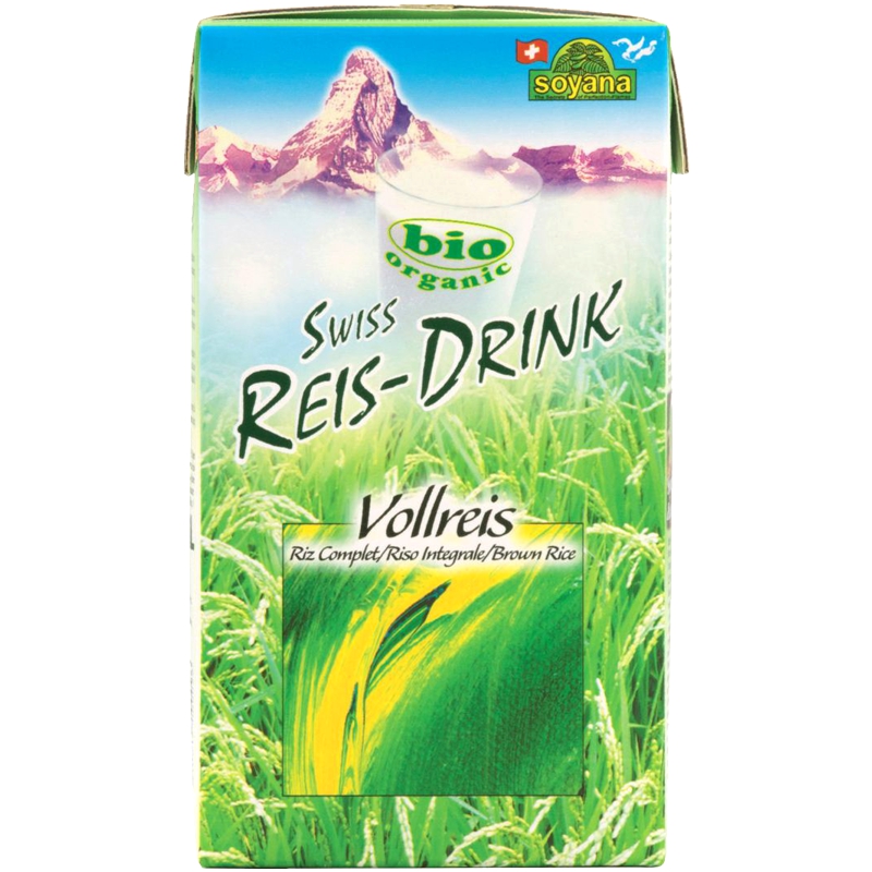SOYANA SWISS Ricedrink Vollreis Bio 1 lt SOYANA SWISS Ricedrink Vollreis Bio 1 lt