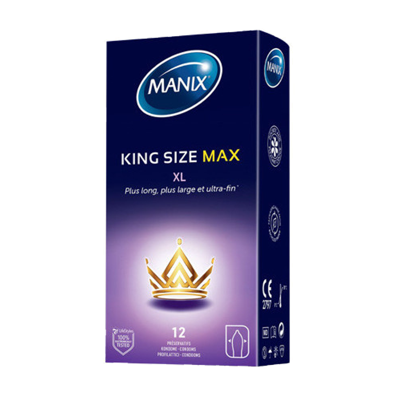 MANIX King Size Max Präservative 12+2 Stück MANIX King Size Max Präservative 12+2 Stück