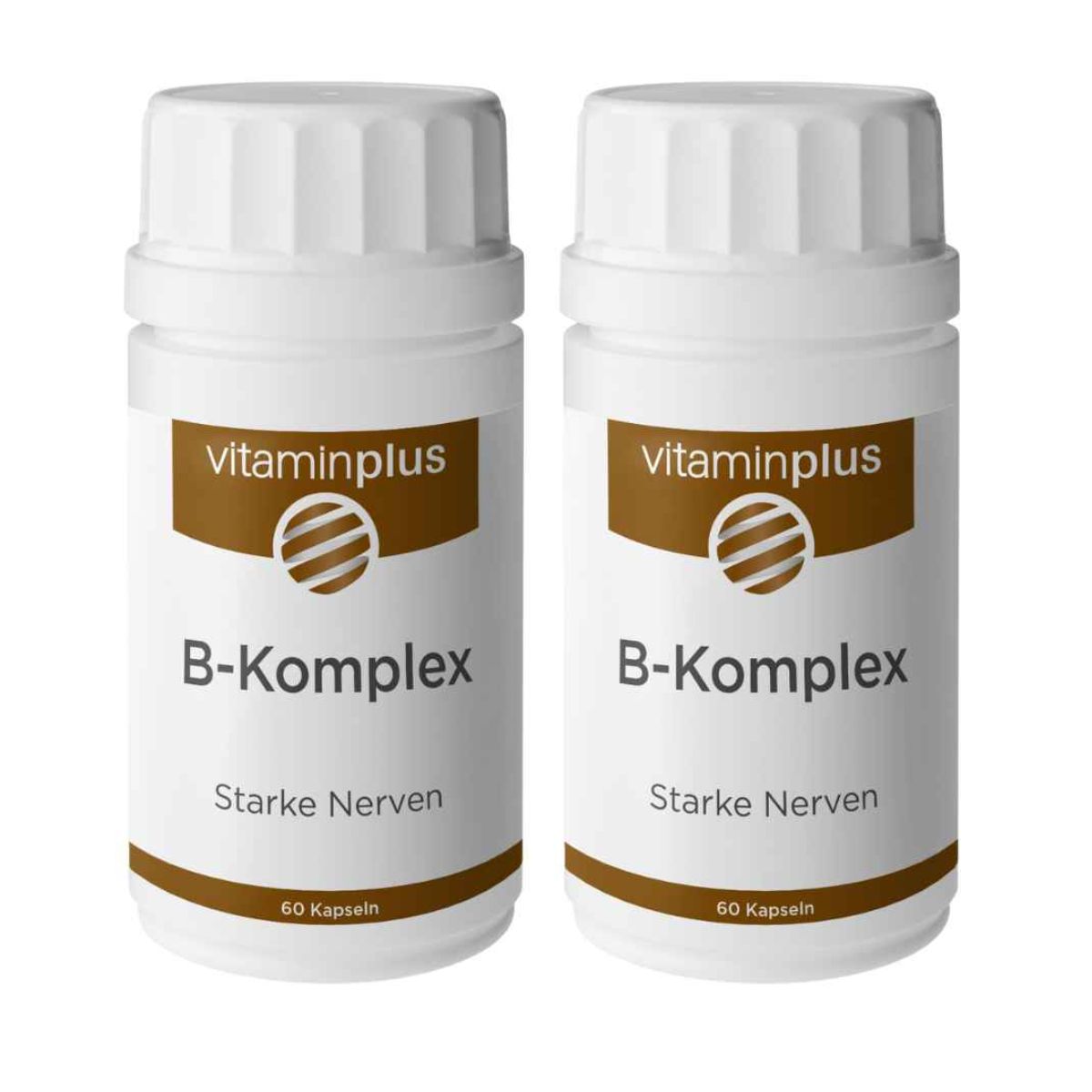 Vitaminplus B-Komplex Kapseln 2x 60 Stück