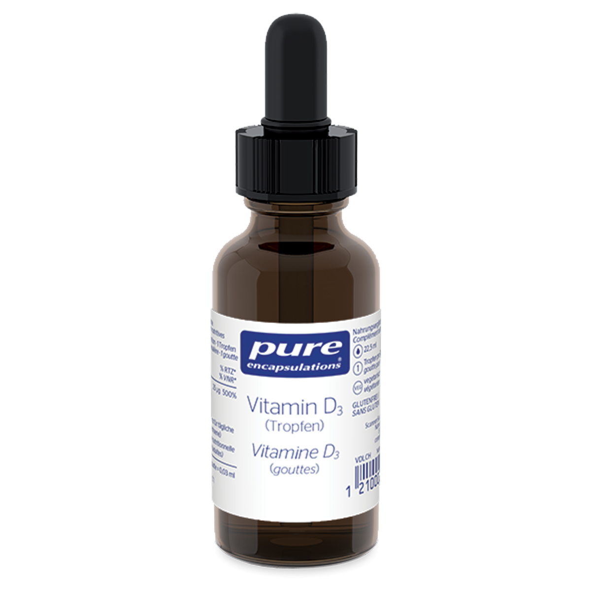 Pure Vitamin D3 Liquid Flasche 22.5 ml Pure Vitamin D3 Liquid Flasche 22.5 ml