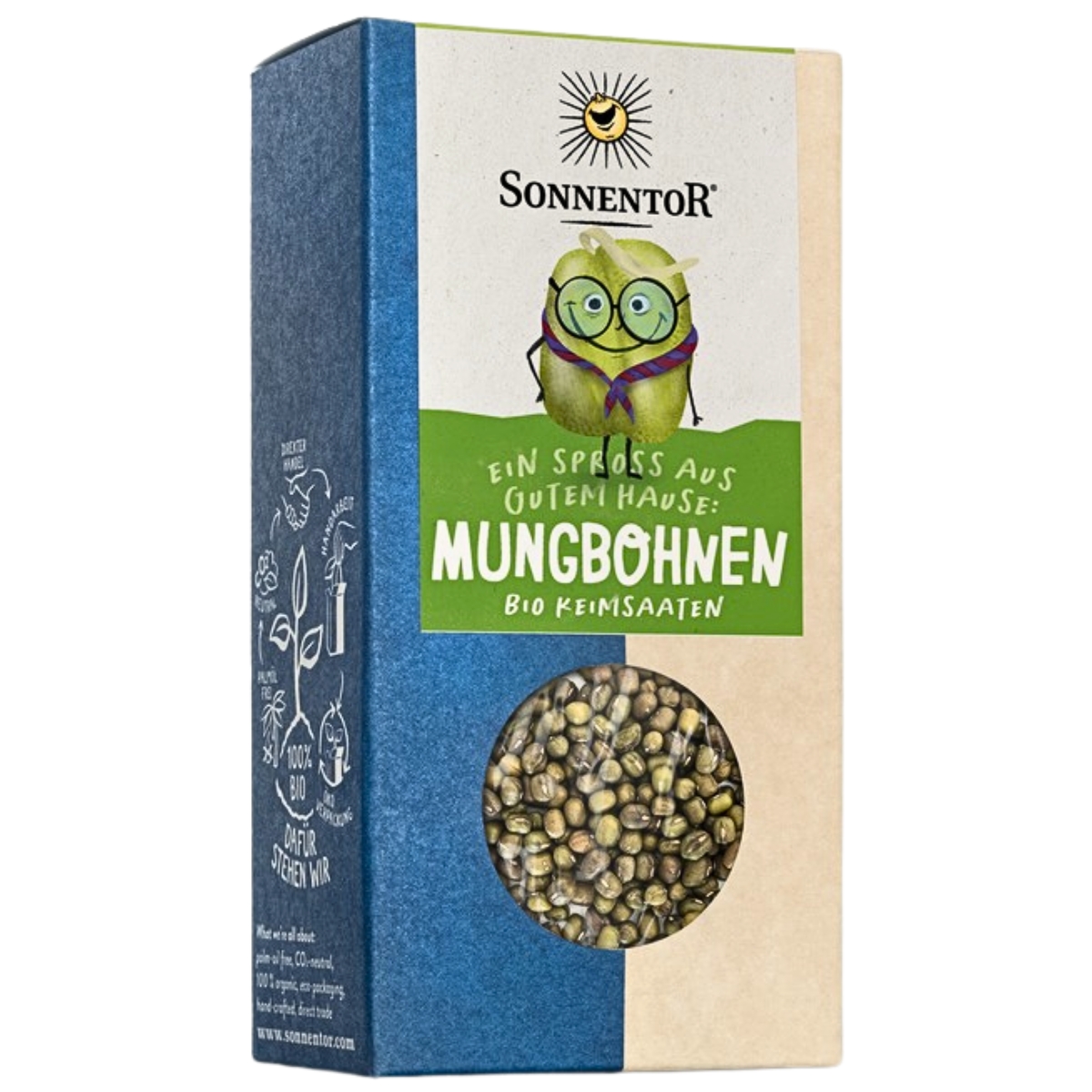 Sonnentor Mungbohnen Keimsaat Beutel 120 g
