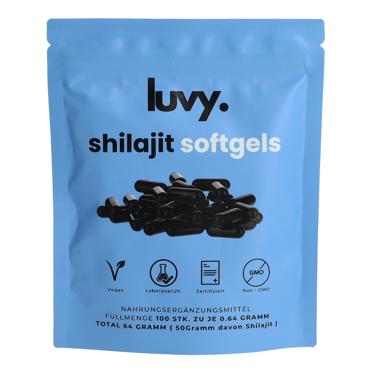 Luvy Shilajit Softgels 100 Stück