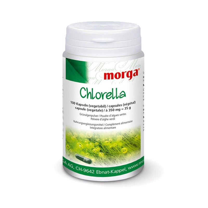 MORGA Chlorella Vegicaps 100 Stück MORGA Chlorella Vegicaps 100 Stück