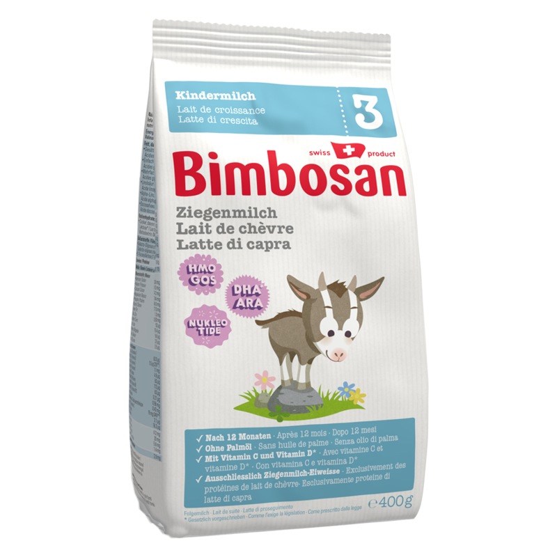 Bimbosan Ziegenmilch 3 Kinder refill Beutel 400 g Bimbosan Ziegenmilch 3 Kinder refill Beutel 400 g