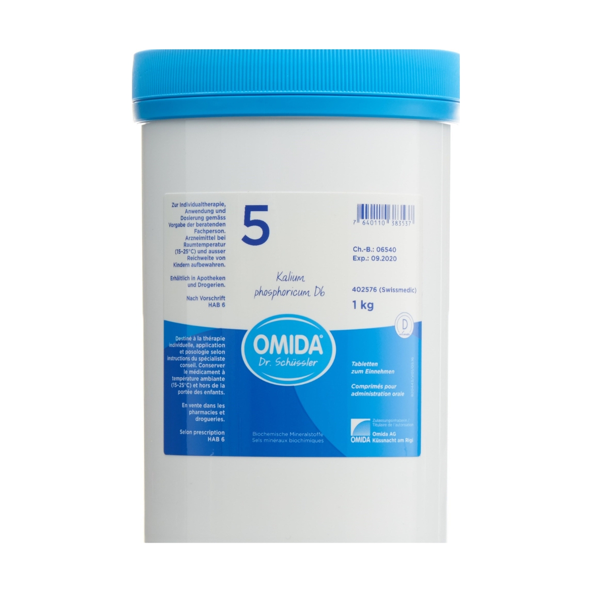 Omida Schüssler Nr 5 Tabletten D6 1000 g