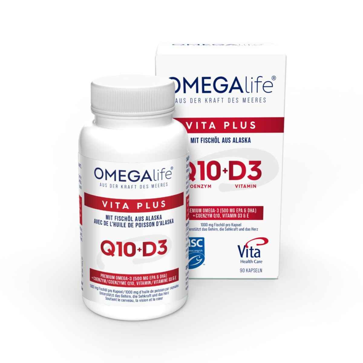 Omega-Life Vita Plus Kapseln 90 Stück Omega-Life Vita Plus Kapseln 90 Stück