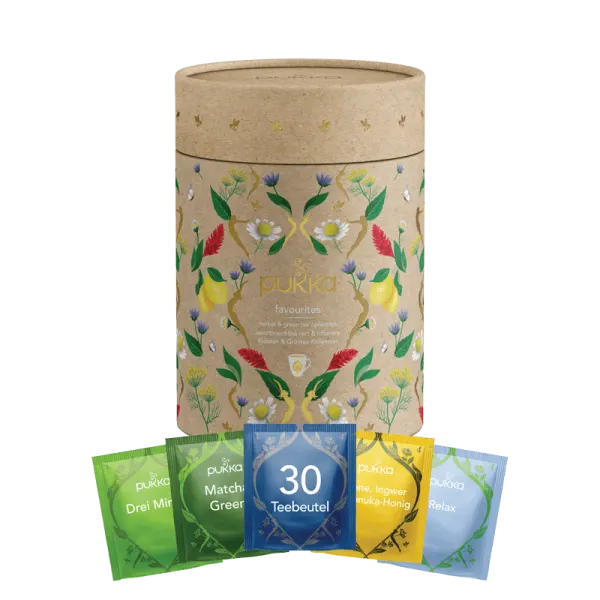 Pukka Lieblingstee Geschenkdose 30 Beutel Pukka Lieblingstee Geschenkdose 30 Beutel