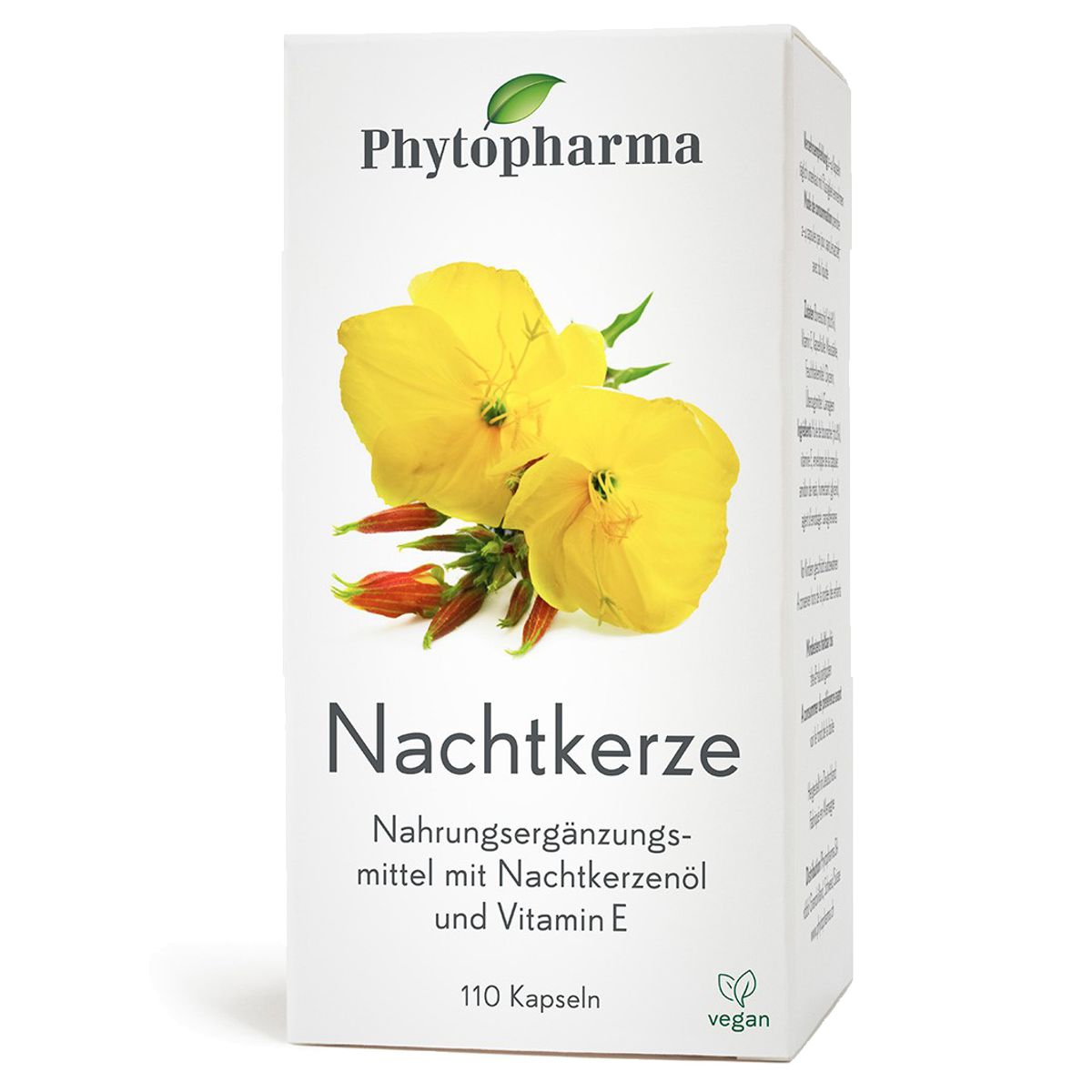Phytopharma Nachtkerze Kapseln 500 mg 110 Stück Phytopharma Nachtkerze Kapseln 500 mg 110 Stück
