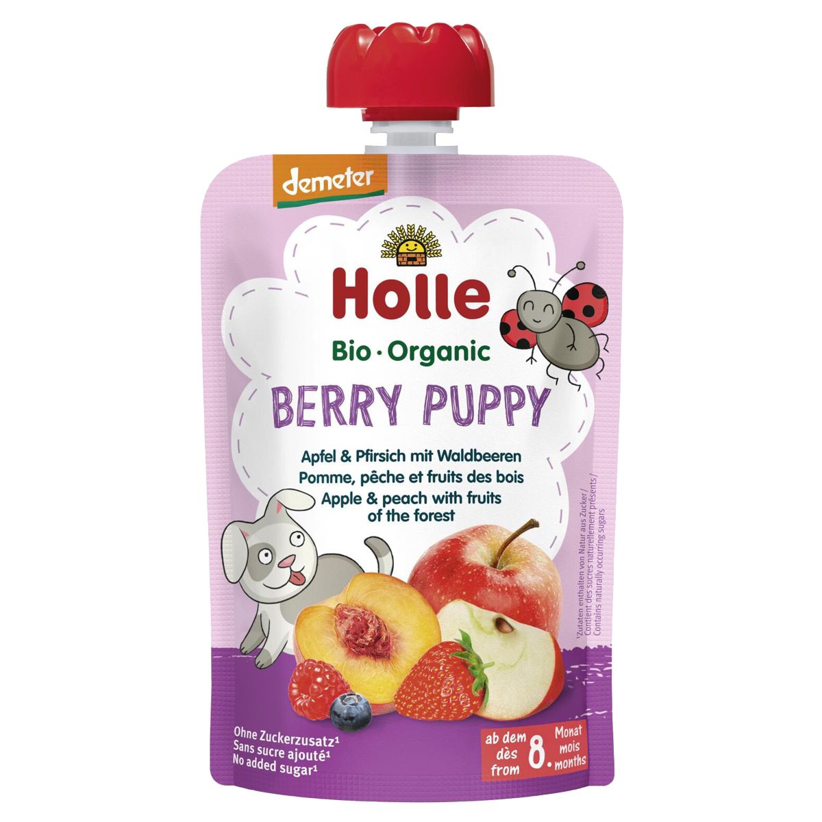 Holle Berry Puppy Pouchy 6x 100 g Holle Berry Puppy Pouchy 6x 100 g