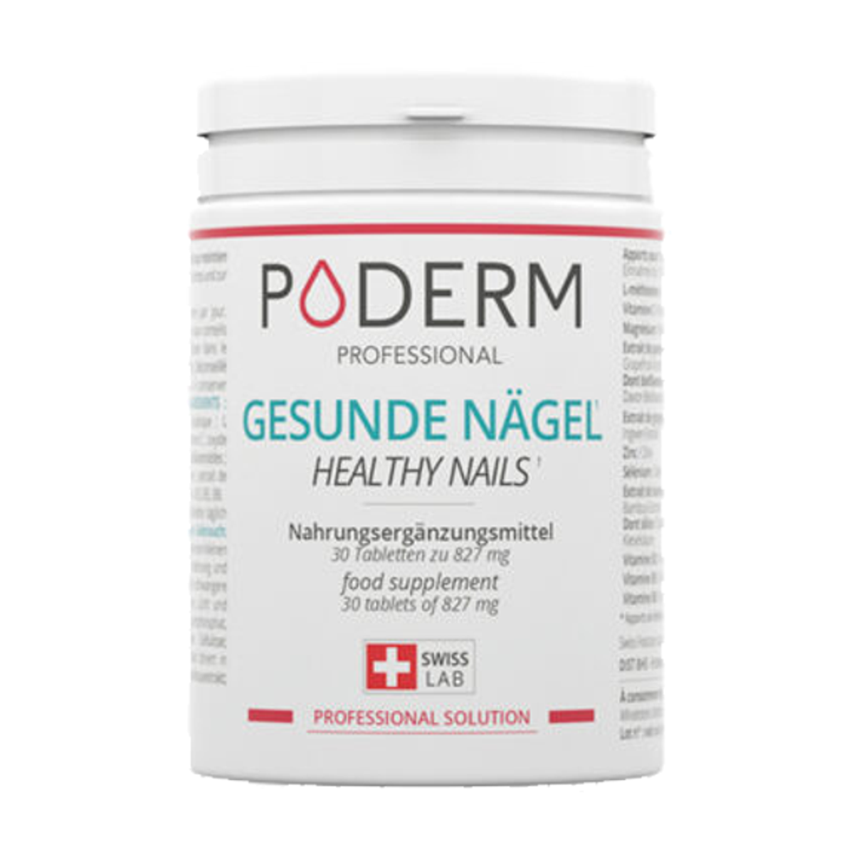 PODERM Compléments Alimentaires Tabletten 30 Stück PODERM Compléments Alimentaires Tabletten 30 Stück
