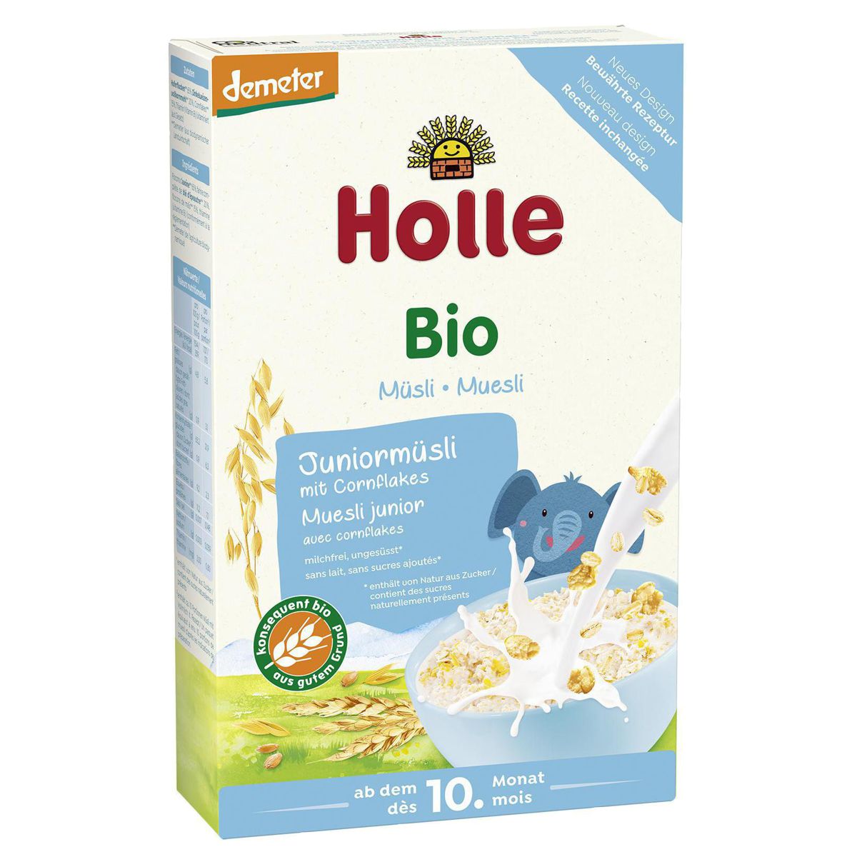 Holle Bio-Juniormüsli Mehrkorn mit Cornflake 250 g Holle Bio-Juniormüsli Mehrkorn mit Cornflake 250 g