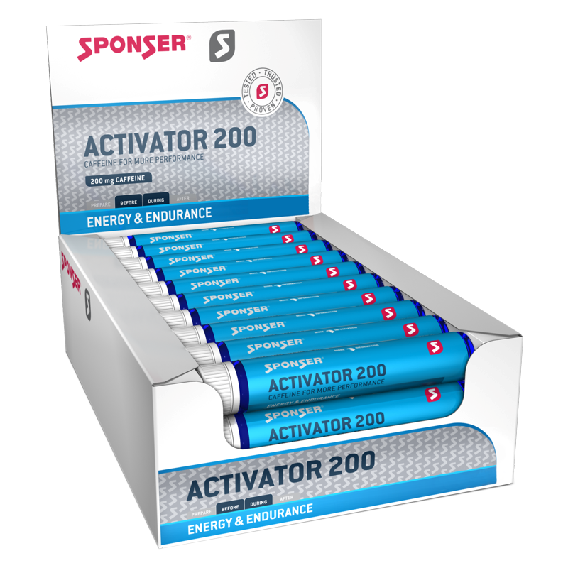 Sponser Activator 200 energy Ampullen 25 ml Sponser Activator 200 energy Ampullen 25 ml