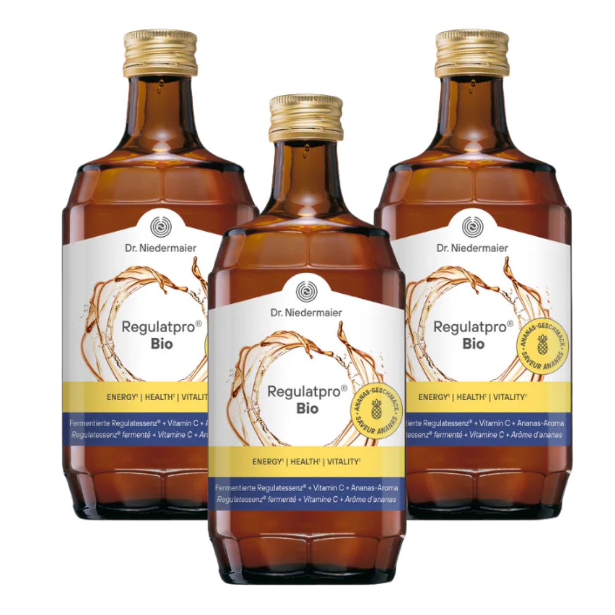 Regulatpro bio au goût d'ananas 3x 350 ml