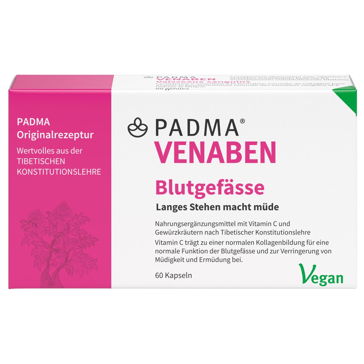Padma Venaben Kapseln 60 Stück Padma Venaben Kapseln 60 Stück