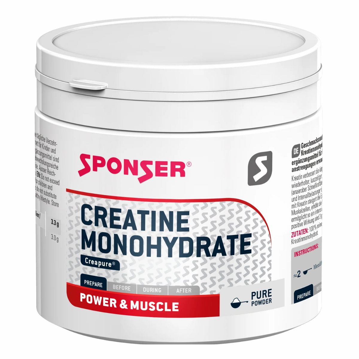 Sponser Creatine Monohydrate Pulver 300 g