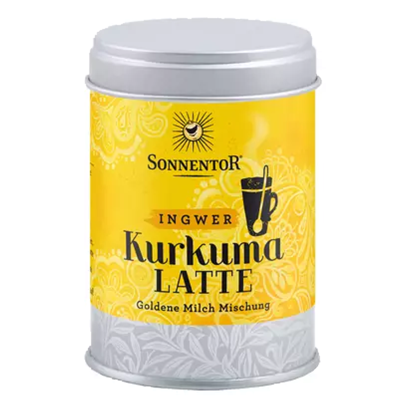 SONNENTOR Kurkuma-Latte Ingwer Dose 60 g SONNENTOR Kurkuma-Latte Ingwer Dose 60 g