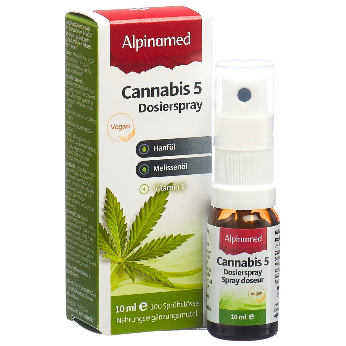 Alpinamed Cannabis 5 Dosierspray 10 ml Alpinamed Cannabis 5 Dosierspray 10 ml