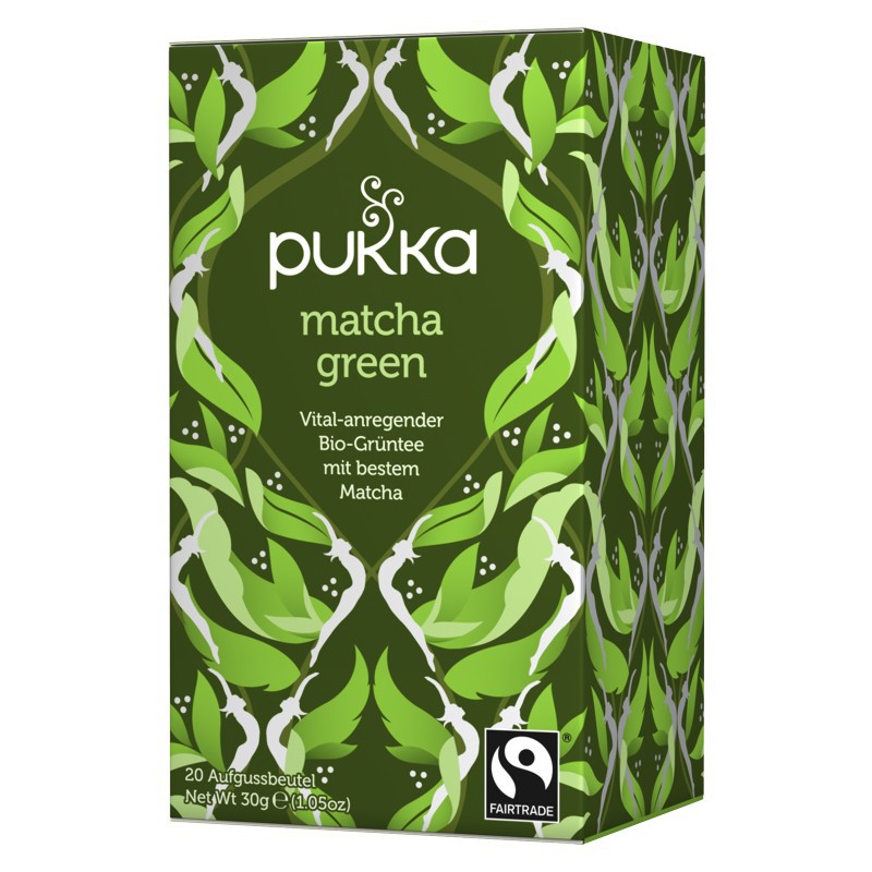 PUKKA Matcha Green Tee Bio Fairtrade 20 Beutel PUKKA Matcha Green Tee Bio Fairtrade 20 Beutel