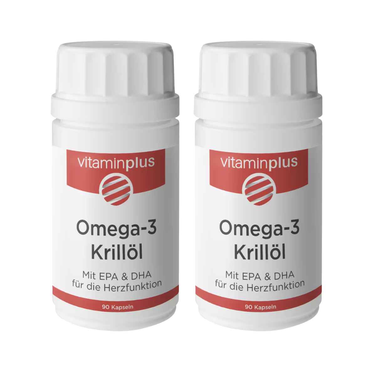 Vitaminplus Omega-3 Krill Kapseln 2x 90 Stück
