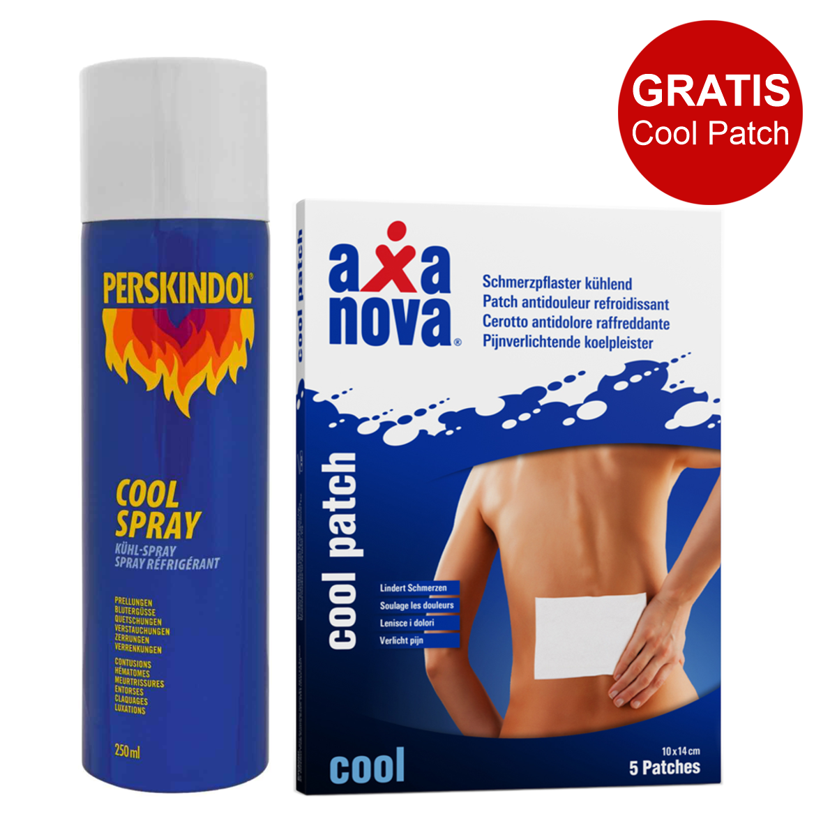 PERSKINDOL Cool Spray 250 ml + gratis Cool Patch PERSKINDOL Cool Spray 250 ml + gratis Cool Patch