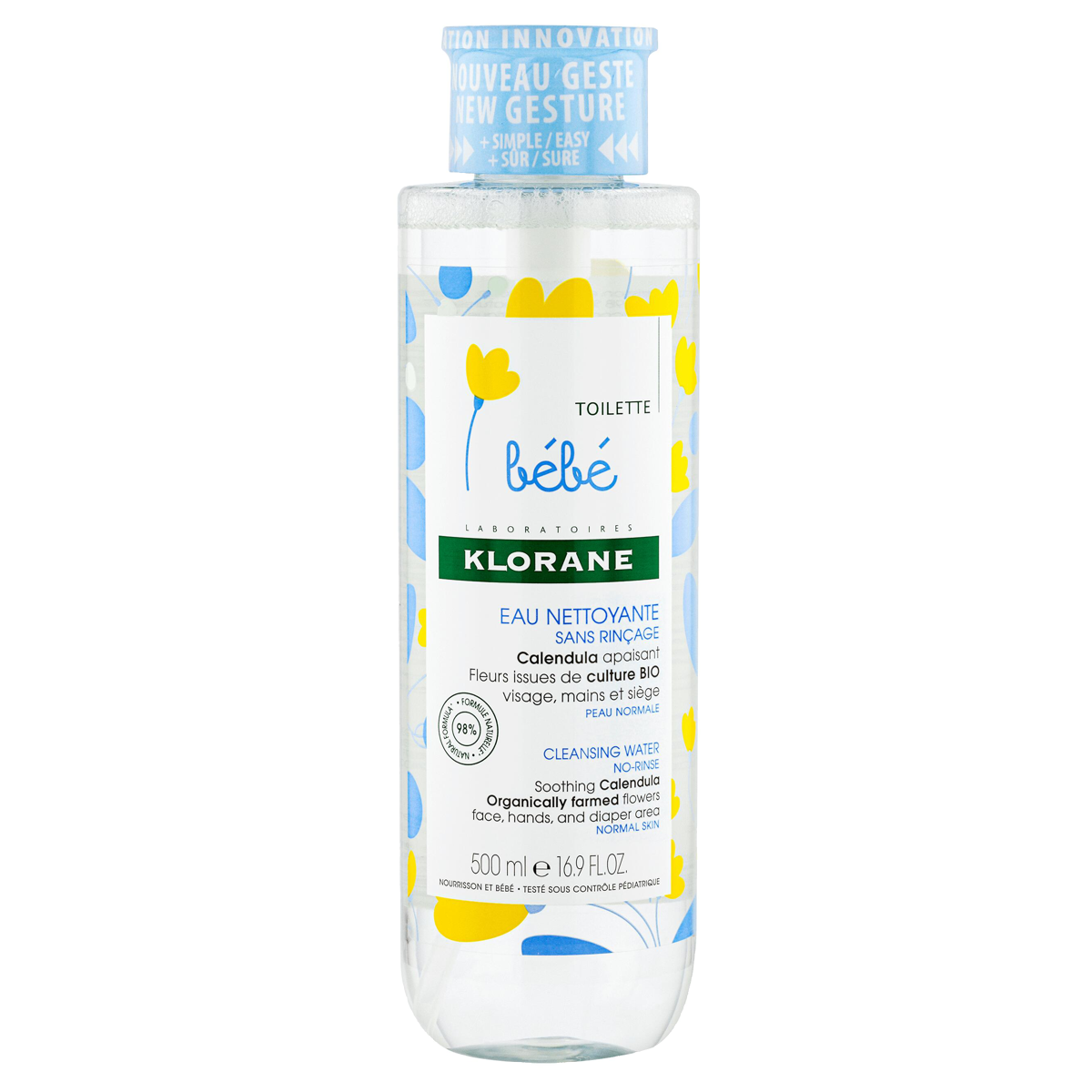 Klorane Bebe Mizellen-Reinigungslotion 500 ml Klorane Bebe Mizellen-Reinigungslotion 500 ml
