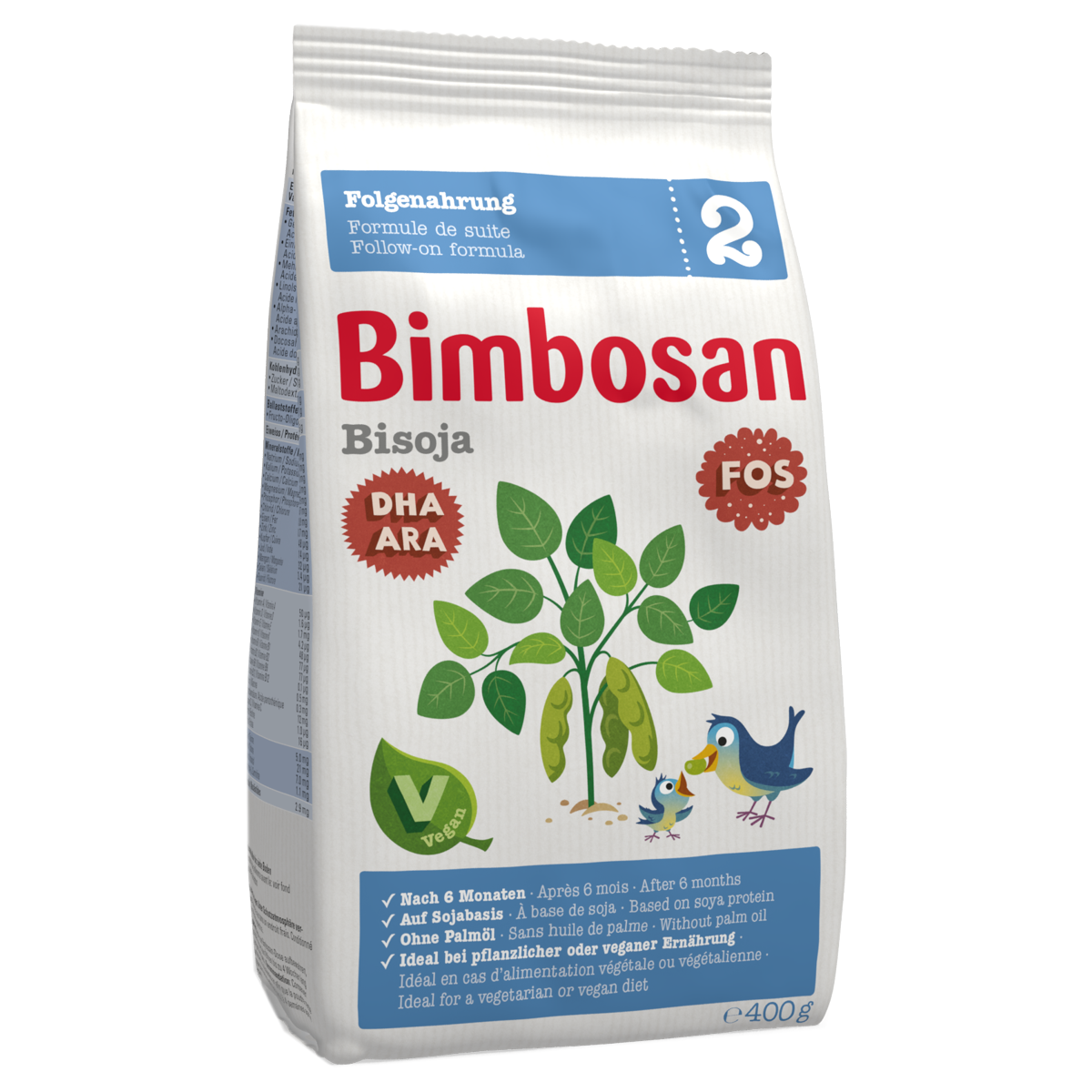 Bimbosan Bisoja 2 Folgenahrung refill 400 g Bimbosan Bisoja 2 Folgenahrung refill 400 g