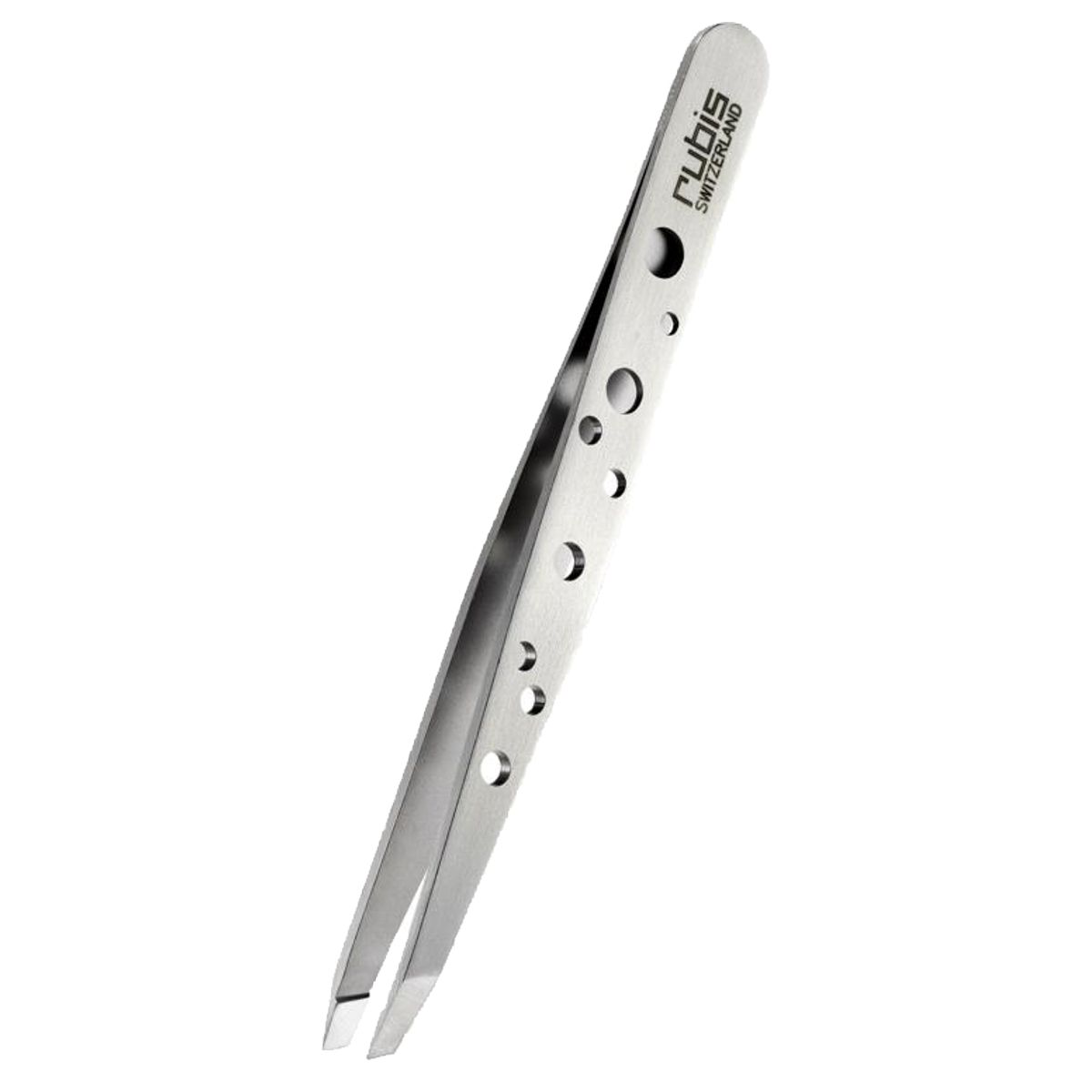 Rubis Pinzette perforiert schräg Inox