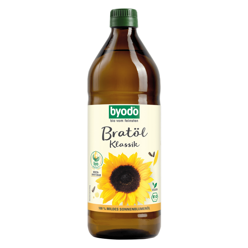 Byodo Bratöl Klassik Sonnenblumenöl 750 ml Byodo Bratöl Klassik Sonnenblumenöl 750 ml