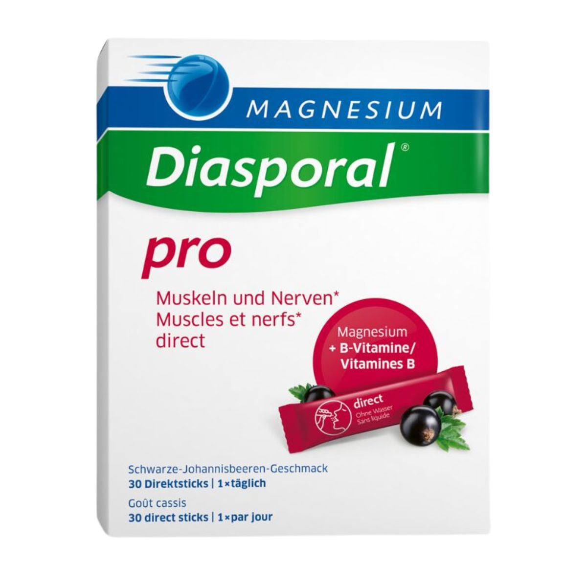 Magnesium Diasporal Pro M+N Sticks 30 Stück