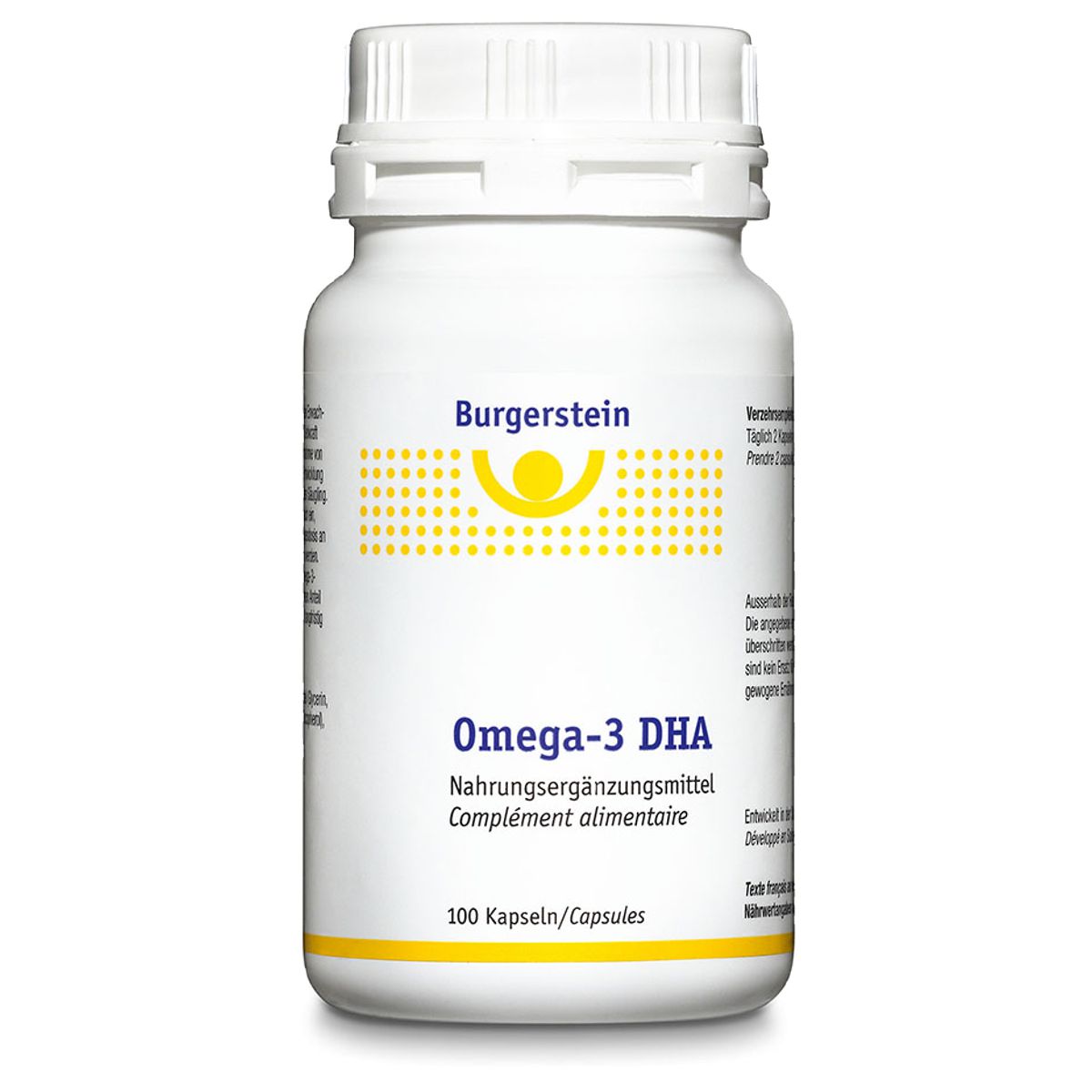 Burgerstein Omega 3 DHA Kapseln 100 Stück Burgerstein Omega 3 DHA Kapseln 100 Stück