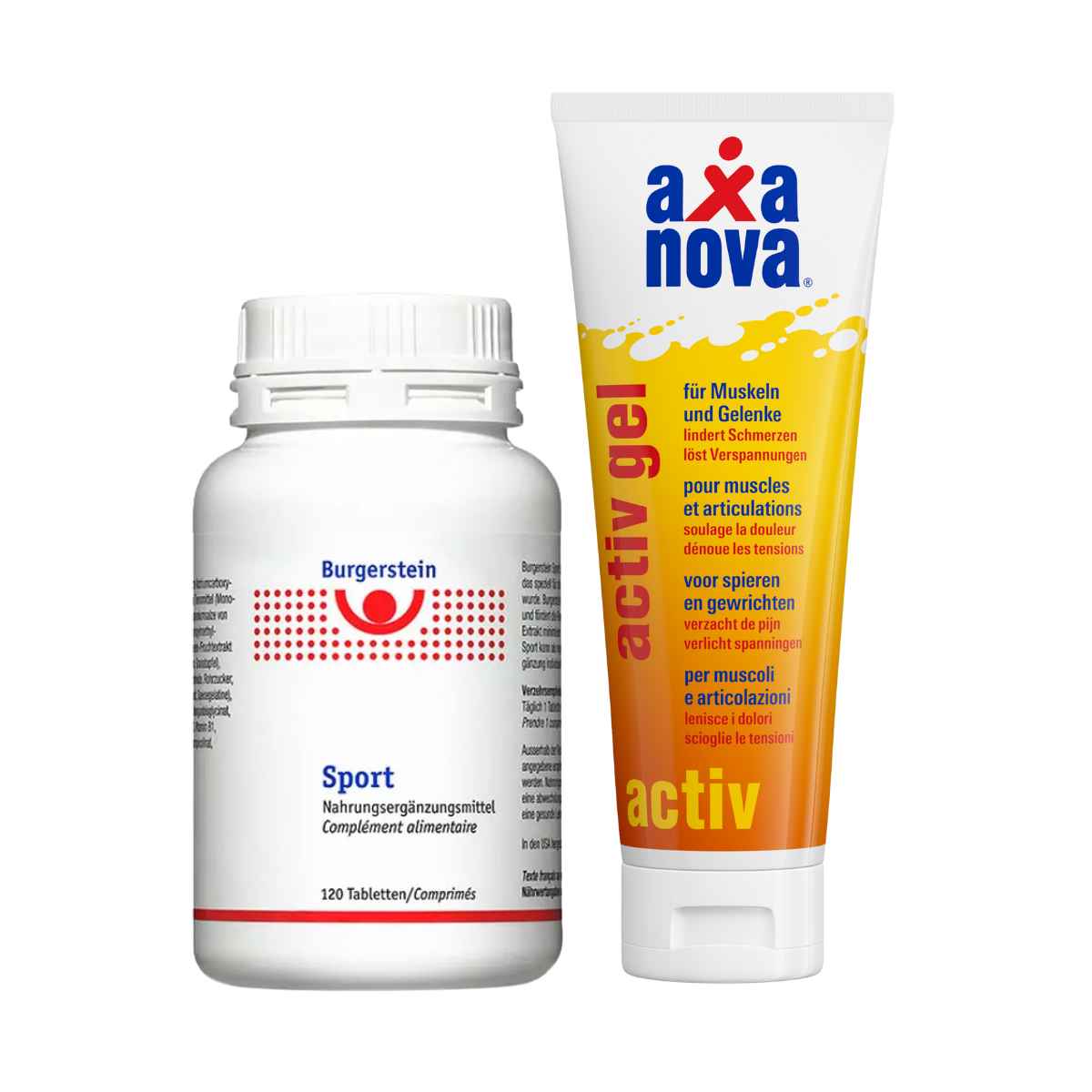 Burgerstein Sport & Activ Gel Setangebot Burgerstein Sport & Activ Gel Setangebot