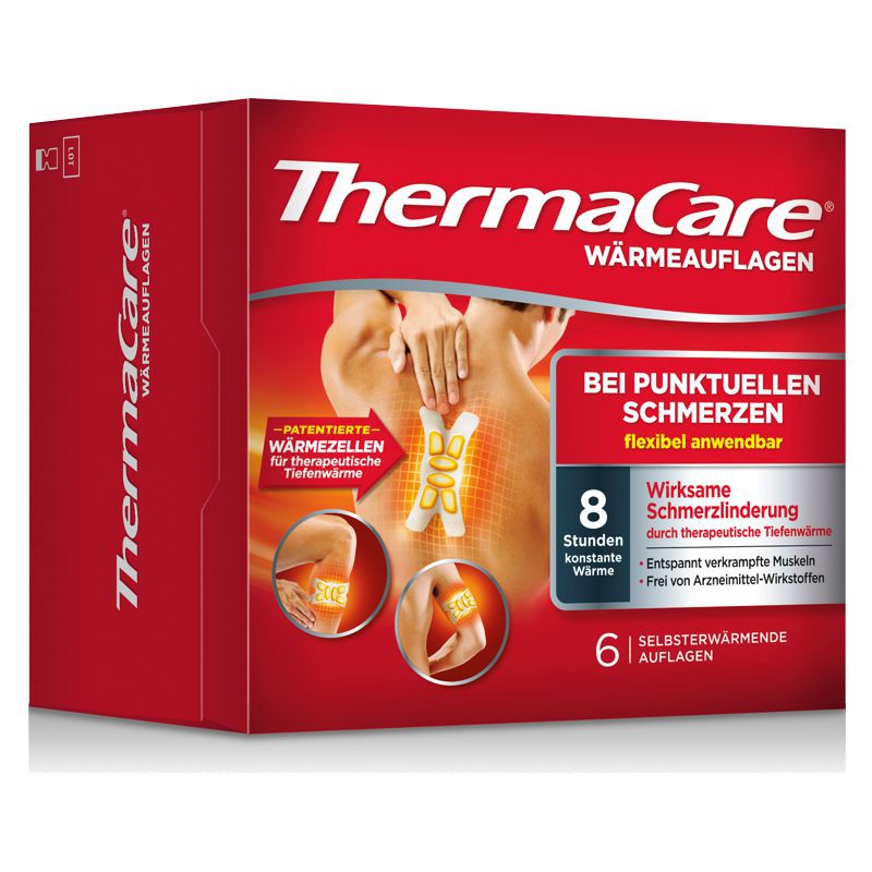 Thermacare punktuelle Schmerzen 6 Stück Thermacare punktuelle Schmerzen 6 Stück