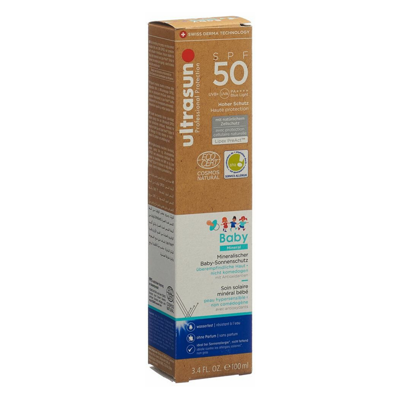 Ultrasun Baby Mineral SPF 50 100 ml