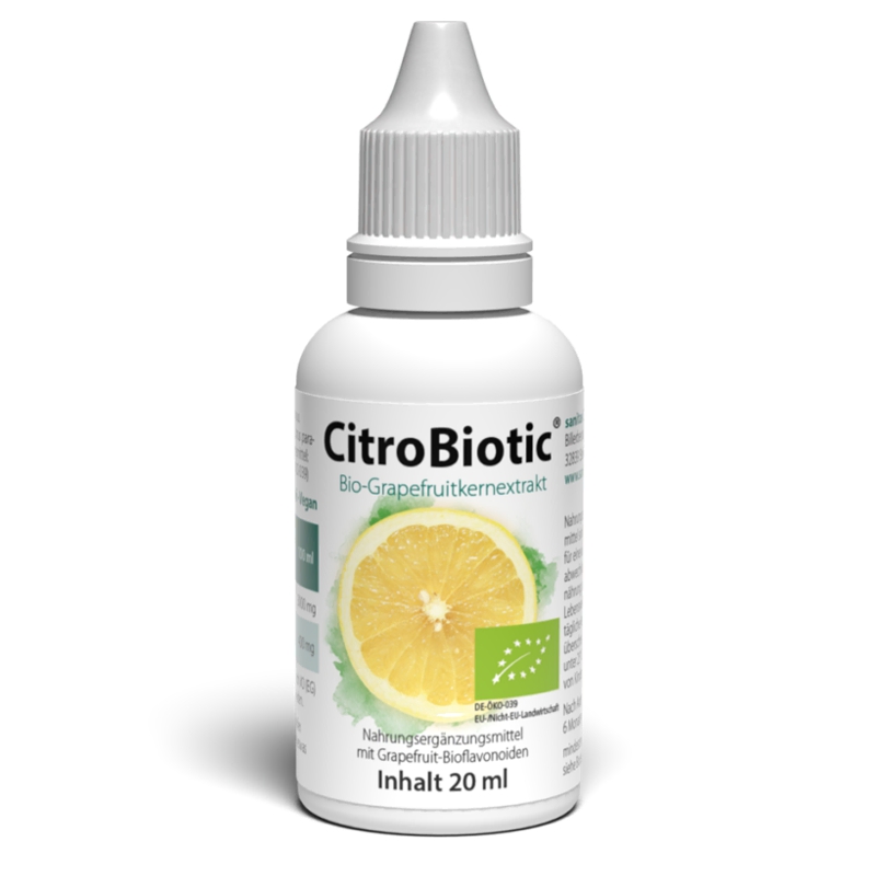 Citrobiotic Grapefruitkern Extrakt Bio 20 ml