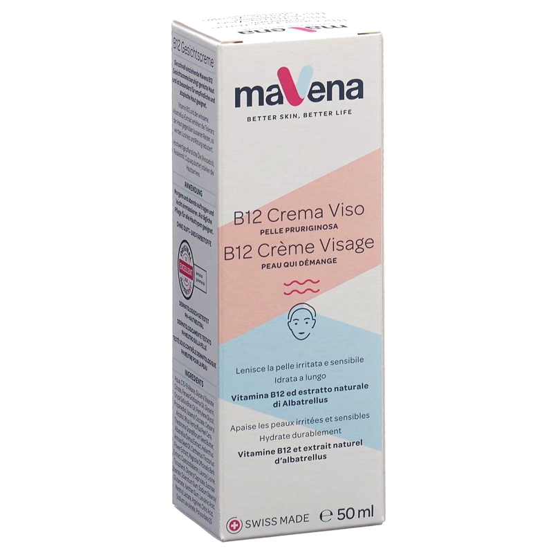 MAVENA B12 Gesichtscreme Disp 50 ml MAVENA B12 Gesichtscreme Disp 50 ml