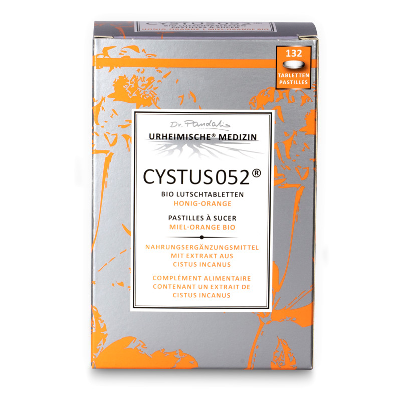 Cystus 052 Bio Lutschtabletten Honig-Orange 132 Stück Cystus 052 Bio Lutschtabletten Honig-Orange 132 Stück