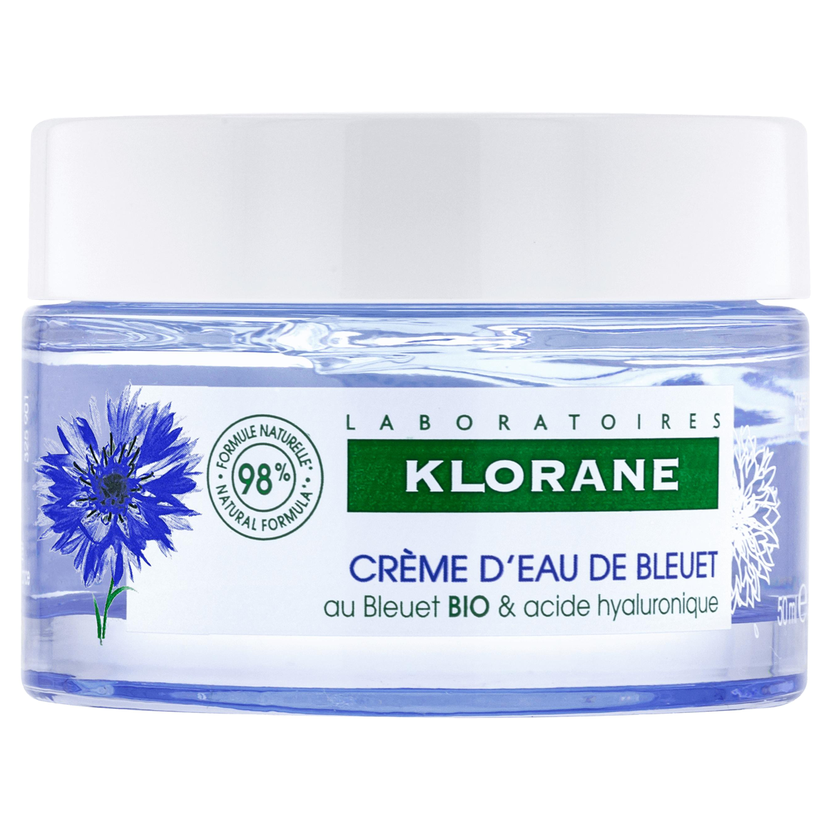 Klorane Bleuet Bio Feuchtigkeitscreme 50 ml Klorane Bleuet Bio Feuchtigkeitscreme 50 ml