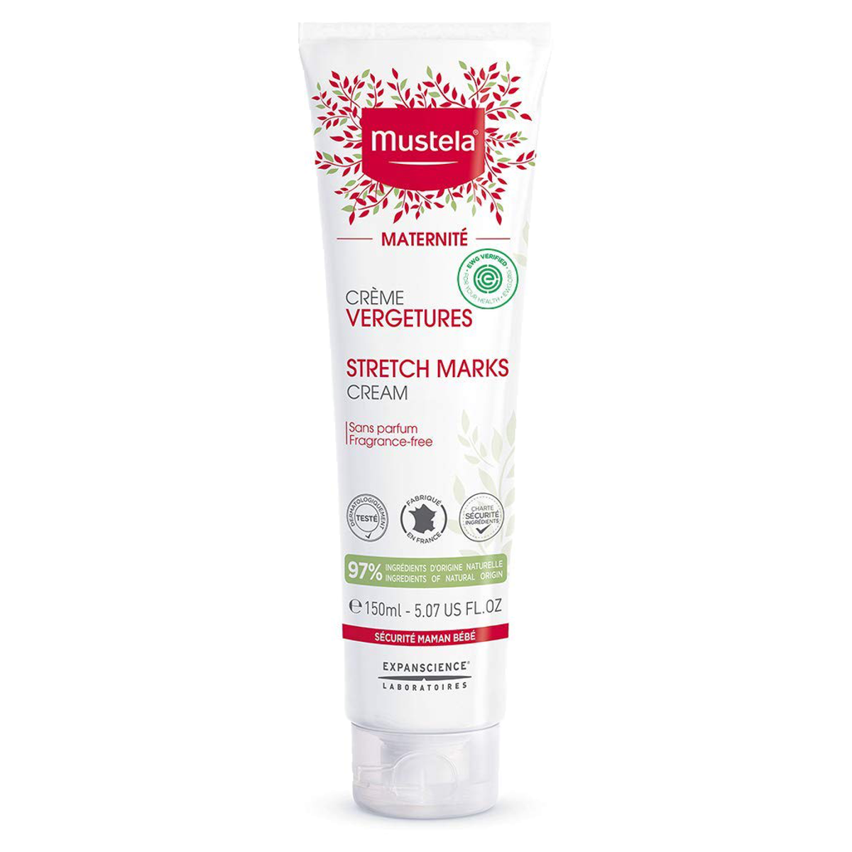 Mustela Mutter Schwangerschaftsstreifen Creme ohne Parfüm 150ml Mustela Mutter Schwangerschaftsstreifen Creme ohne Parfüm 150ml