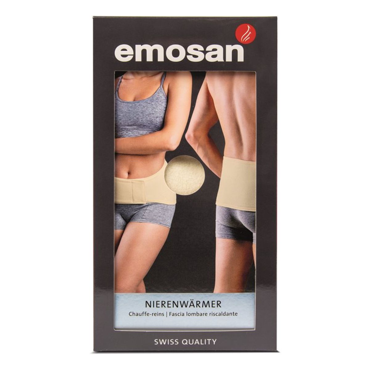 Emosan Ultra chauffe-reins Velcro écru M